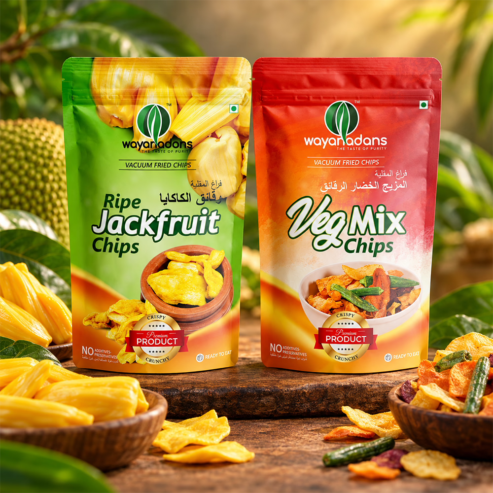 Snack Duo | Jackfruit(50g) + Veg Mix(40g)