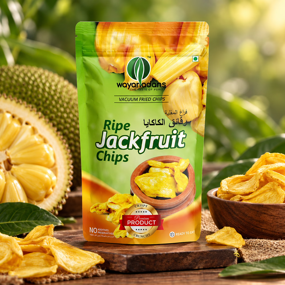 Vacuum fried ripe jackfruit chips 50g