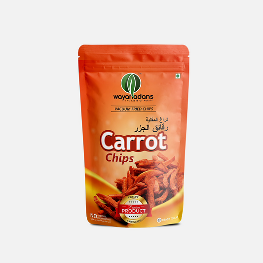 Vacuum fried carrot chips 40g