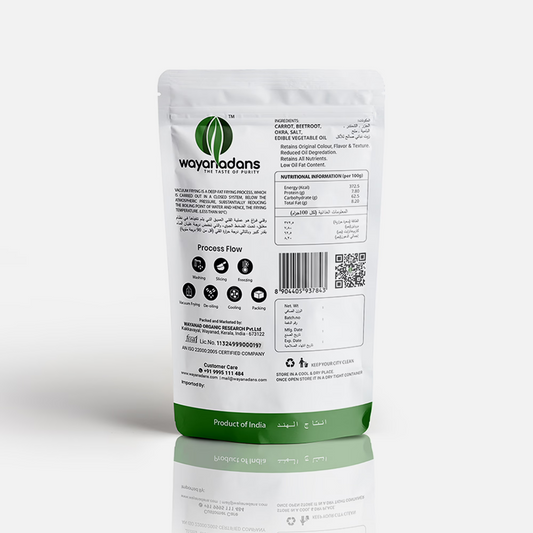 Vacuum fried veg mix chips 40g